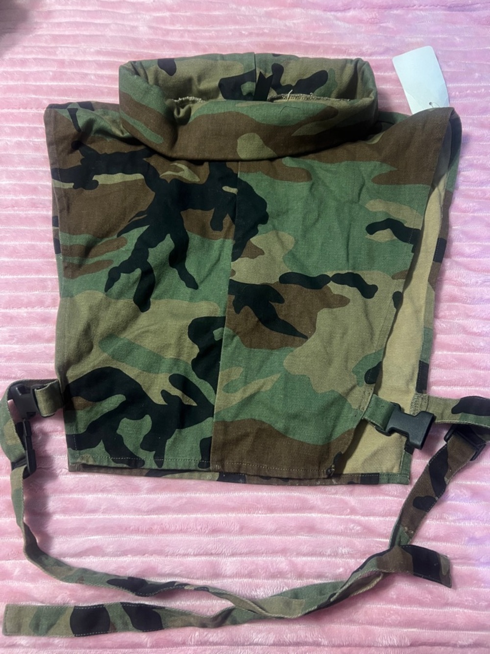 Camouflage body Gaiter with Adjustable Straps